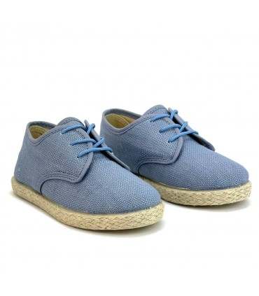 ZAPATO YUTE 34000 020007 AZUL CLARO