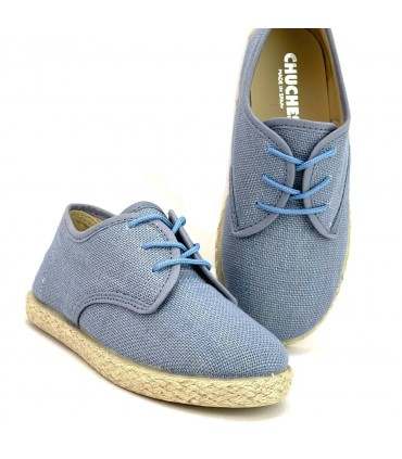 ZAPATO YUTE 34000 020007 AZUL CLARO