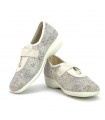 ZAPATILLA CABRERA VELCROS 5476 AGORA BEIG