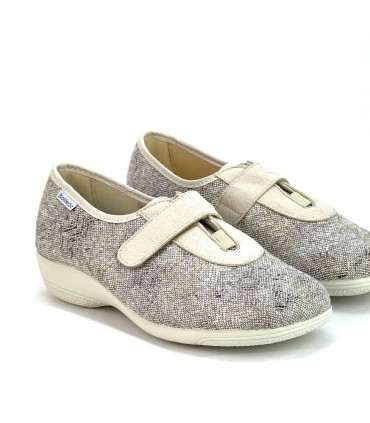 ZAPATILLA CABRERA VELCROS 5476 AGORA BEIG