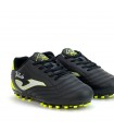 ZAPATILLA TACOS JOMA TOLEDO JR 2201 BLACK ARTIFICIAL GRASS
