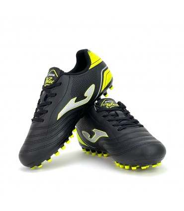 ZAPATILLA TACOS JOMA TOLEDO JR 2201 BLACK ARTIFICIAL GRASS