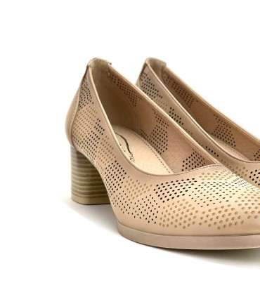 ZAPATO TACÓN 23-07 BEIGE