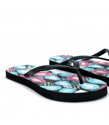 CHANCLA DEDO KRUNCH NEGRO 38-123