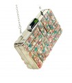 BOLSO FIESTA RMRM1179 6 CORAL Y VERDE