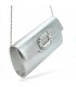 BOLSO FIESTA DAM34840 3 PLATA