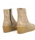 BOTÍN PIEL CLAYAN CUÑA 3304 MARSELLA BEIGE PISO SINDI