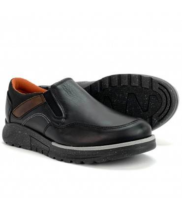 ZAPATO PIEL CLAYAN 1721 NEGRO PISO SUGA
