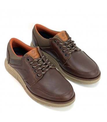 ZAPATO PIEL CLAYAN 1720 COLORADO MARRON PISO SUGA