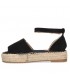 SANDALIA PLATAFORMA ETIKA 12408 NEGRO