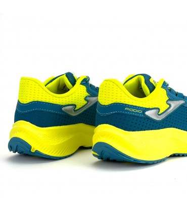 ZAPATILLA JOMA RODIO JR 2317 PETROLEUM LEMON FLUOR