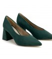 ZAPATO TACÓN ANCHO M3640 VERDE