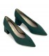 ZAPATO TACÓN ANCHO M3640 VERDE