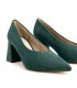 ZAPATO TACÓN ANCHO M3640 VERDE