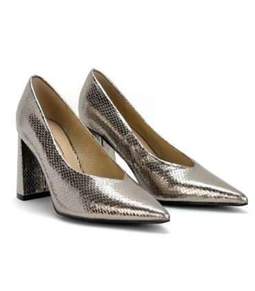 ZAPATO TACÓN M3650 PLOMO