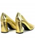ZAPATO TACÓN M3650 ORO
