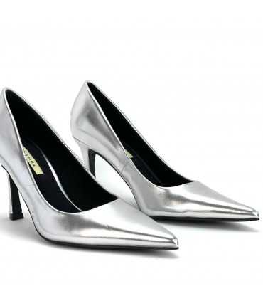 ZAPATO TACÓN FINO M3671 PLATA