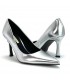 ZAPATO TACÓN FINO M3671 PLATA