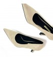 ZAPATO TACÓN FINO M3671 NATURAL
