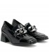 ZAPATO CHAROL TACÓN ETIKA 43306 NEGRO ENNIS 01