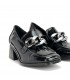 ZAPATO CHAROL TACÓN ETIKA 43306 NEGRO ENNIS 01