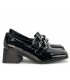 ZAPATO CHAROL TACÓN ETIKA 43306 NEGRO ENNIS 01