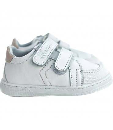 ZAPATILLA RESPETUOSA PIEL CRECENDO SOFT 4 BLANCO ROSA