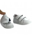 ZAPATILLA RESPETUOSA PIEL CRECENDO SOFT 4 BLANCO MARINO