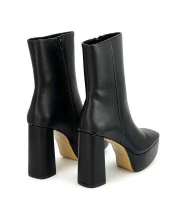 BOTIN POLIPIEL PLATAFORMA M3905 NEGRO