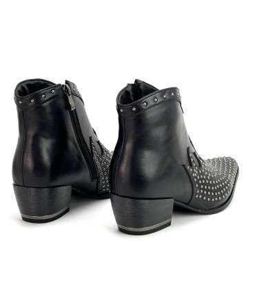 BOTIN CAMPERO TACHAS AZAREY 462G996 NEGRO
