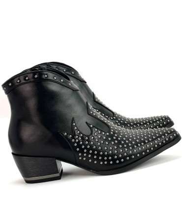 BOTIN CAMPERO TACHAS AZAREY 462G996 NEGRO