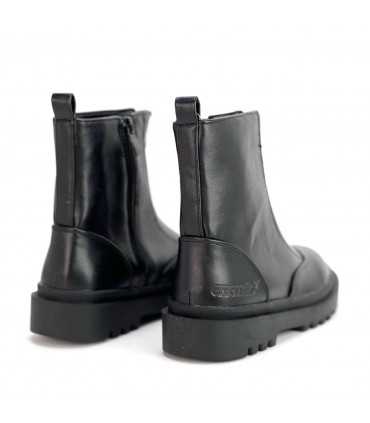 BOTIN MILITAR CREMALLERA CRECENDO 2423G NEGRO