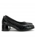 ZAPATO TACON BAJO AMARPIES AMD25381 NEGRO