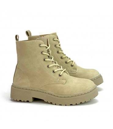 BOTIN MILITAR CRECENDO 2426 TAUPE