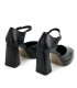 ZAPATO NAPA PLATAFORMA ISTERIA 23172 NEGRO