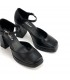 ZAPATO NAPA PLATAFORMA ISTERIA 23172 NEGRO