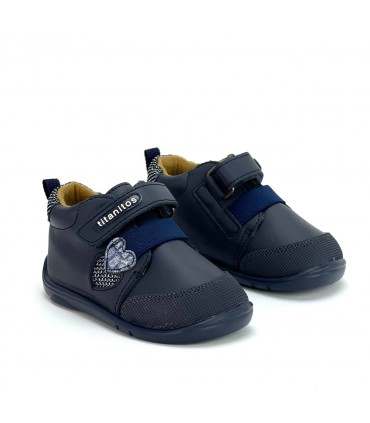 BOTITA RESPETUOSA PIEL TITANITOS B500 KONA NAVY