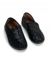ZAPATILLA VELCRO ANCHO ESPECIAL 49-8 NEGRO