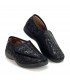 ZAPATILLA VELCRO ANCHO ESPECIAL 49-8 NEGRO