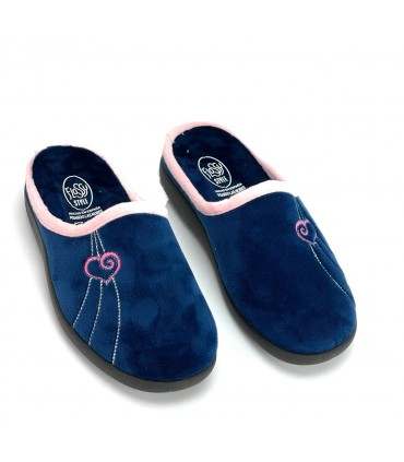 ZAPATILLA CASA MUJER 26-21 MARINO