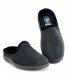 ZAPATILLA CASA HOMBRE 27-60 NEGRO