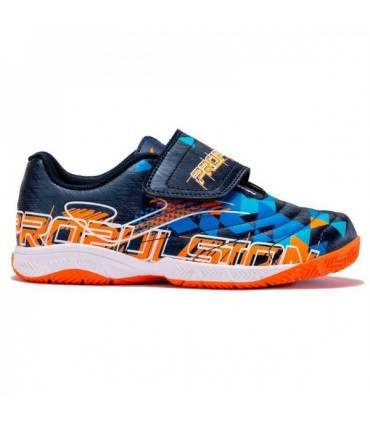 ZAPATILLA JOMA PROPULSION JR 2303 NAVY ORANGE INDOOR