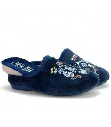 ZAPATILLA CASA CONSOLA 9-18 MARINO