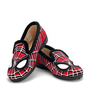 ZAPATILLA CASA CERRADA SPIDER 2-96 ROJO