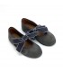 MANOLETINA NIÑA PIEL CHUCHES 900 SIN-0010 GRIS