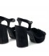 SANDALIA TACON TERCIOPELO 562G520 NEGRO