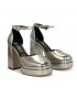 ZAPATO TACON PLATAFORMA 562G522 PLOMO