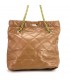 BOLSO ACOLCHADO CADENA DORADA CTS73377 BROWN