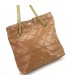 BOLSO ACOLCHADO CADENA DORADA CTS73377 BROWN