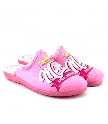 ZAPATILLA CASA MAMA 6909 ROSA